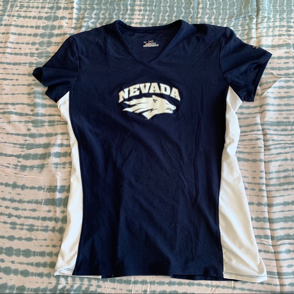 University Of Nevada Wolf Pack Athletic Shirt